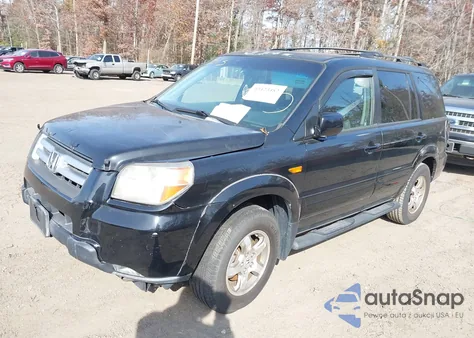 2007 Honda Pilot Ex-L from USA, damaged, VIN 5FNYF18587B003750